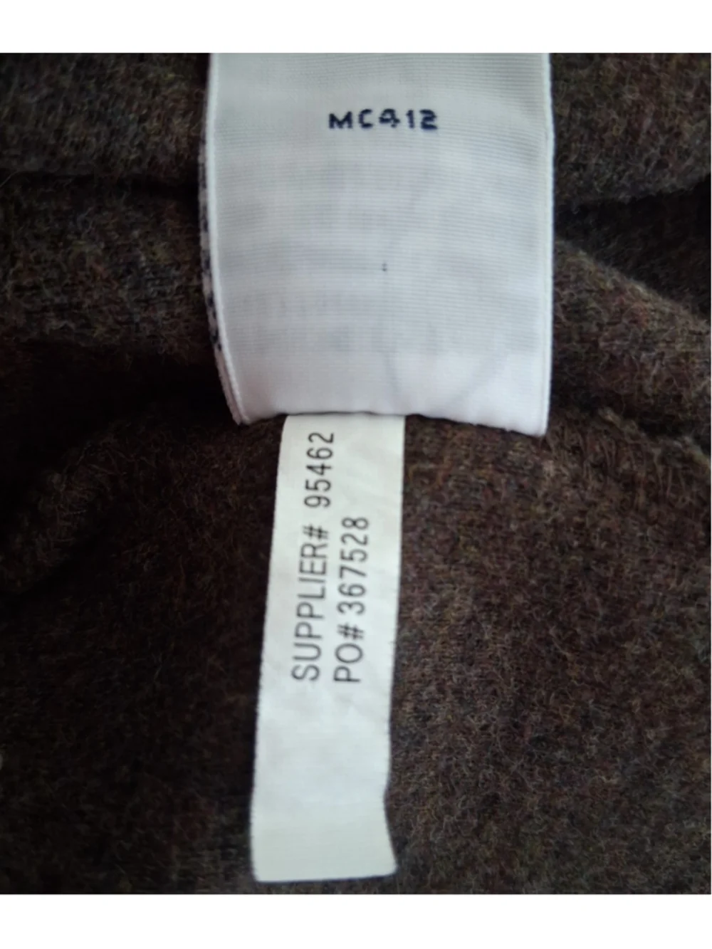 Vintage 90s Polo Ralph Lauren Men's 4XLT Sweater 1/4 Zip Brown Cotton Sweatshirt